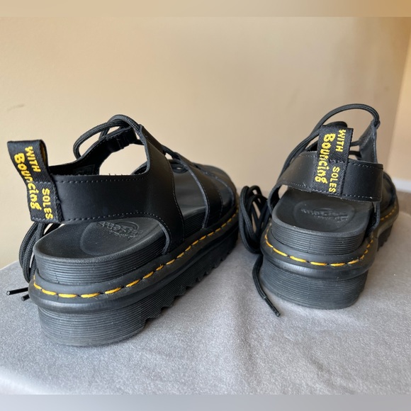Dr. Martens Nartilla Lace Up Sandal Black Size 39 EU / 6 UK / 8 US gladiator - Picture 5 of 11